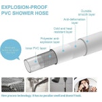 새로운 PVC 고압 부드러운 샤워 호스 욕실 핸드 헬드 배관 와인딩 GI 2 Bla