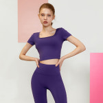 젝시믹스 젤라 인텐션 스퀘어 크롭탑 XT4312F