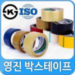 UNKNOWN UNKNOWN 박스테이프 OPP테이프 포장용 박스 테이프 택배 물류 영진테이프 40M - 5개