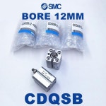 암 컴팩트 실린더 공압 복동 SMC CDQSB CQSB CDQSB12-5D