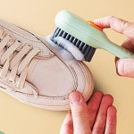 원터치 세제 청소솔 셔츠 세탁 신발 손빨래 브러쉬 01 화이트브러쉬 1개