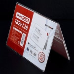 양면 쇼케이스 B6 가로 가격표 홍보물 안내 꽂이