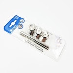 스텔란 스틸 서류 집게 중형 3PCS