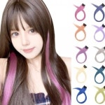 다양한컬러 공연머리 헤어브릿지피스