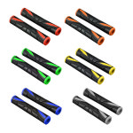 2pcs 오토바이 고무 소프트 핸들 미끄럼 방지 브레이크 레버 그립 보호대 자전거 바 커버 액세서리