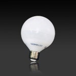 시그마 LED 숏 볼 8W PC -8W L 주광색 LT-G80 6500K