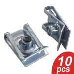 10pcs U 유형 클립 스레드 M6 M5 M4 M8 리드 너트 자동차 오토바이 스쿠터 ATV Moped
