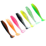 소프트 쉐드웜 그럽웜 루어낚시채비 5 6 7 라임펄 20개입 5 2 17 1개