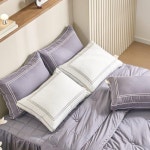 아띠랑스 면100 자수 베개커버 4장