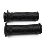 야마하 호환 범용 바이크 오토바이 핸들 그립 스로틀 고무 슬리브 핸들바 YZF R1 R6 YZR400