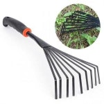 핸디 스틸 갈퀴 갈쿠리 갈고리 쇠스랑 쟁기 삼지창 텃밭농기구갈퀴 휴대용갈퀴 갯뻘체험갈퀴