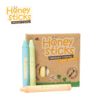 허니스틱 허니스틱 비즈왁스 크레용-씬 8색 파스텔 아기크레용 유아크레파스 돌아기크레파스