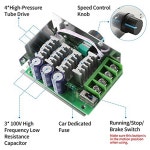 DC 모터 속도 기 PWM 컨트롤러 30A 12V 24V 36V 48V 7-70V