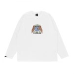 남여공용 FLYING TIRE 오버핏 티셔츠 볼컴 VA221TL002