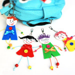 탑키드 만들기 우리가족 가방걸이 1인용