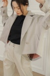 디어드 벨라인 숏 트렌치코트 라이트베이지 L BG DDCT210151