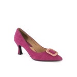 닥스 DAKS SHOES 닥스구두 여성 큐빅장식 스웨이드 펌프스 힐 DLF303
