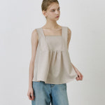 아워코모스 Comos 889 wide strap flared blouse 712671