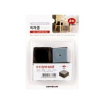 아트사인 아트사인 아트사인 의자캡 1169 4입 사각 테프론 굶힘방지 의자발캡 층간소음방지 마루바닥보호