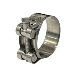 두루 스텐 싱글 고압밴드 호스 밴드 반도 연결고리 배관 올스텐 1개