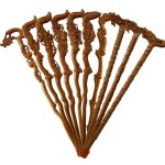 촬영 소품 승려 단일 수행자 스님 도사 지팡이