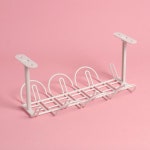 공간활용 편리한 수납 언더선반 데스크 소품정리