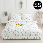 해피니 내추럴 광목 순면 이불 베개커버세트 슈퍼싱글 베개솜 별매