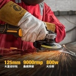 DEWALT 플랫 헤드 앵글 연마기 베어 공작 기계 절단기 브러시리스 18V 리튬 배터리 공구 DCG405