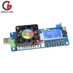 4A 5A 25W 35W 조정 가능한 전자 부하 테스터 LED 디지털 USB 전압계 전류계 배터리 용량 전원 공급 장치