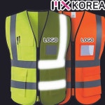 엠엑스코리아 엠엑스코리아 작업복 안전조끼 상호 인쇄 안전조끼 형광