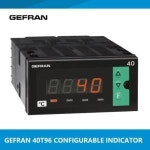 GEFRAN 표시기 경보 장치 40T96 40T-96-4-24-RR-00-2-0-1