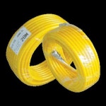 성일 우레탄파워호스 10x6 노랑색 자재 PW10-10YL