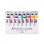 알파 에이플러스 포스터칼라세트 24색 A 1개 한가람문구