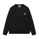 플러키티 플러키티 펫미 모어 키튼 자수 와펜 캐시미어 블렌드 니트 스웨터 오트밀 멜란지 유니섹스 FMST7038