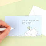 빼꼼냥 메세지 카드