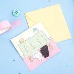 대시앤도트 빼꼼냥 메세지 카드