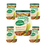 샘표 샘표 샘표 반찬 간편식 풍미 레시피 새미네부엌 오이소박이양념 120gx5 엄마손맛 자취 간편요리 존맛탱 1세트