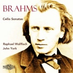 브람스 첼로 소나타 1 2번 Brahms Cello Sonatas Nos 1 2 CD - Raphael Wallfisch