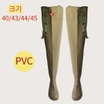 가슴장화 낚시 해루질 바지 갯벌 방수 부츠 무릎 위 엉덩이 두꺼운 다리 레인 강 풋 태클