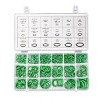 녹색 O 링 씰 키트 구색 자동차 C 유압 공기 가스 HVAC R134a R12 메트릭