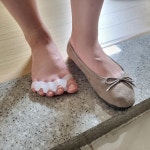 다섯발가락 벌리기 실리콘 발가락링