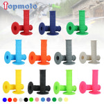 젤 고무 핸들 바 그립 CR XR YZ WR TTR KX RMZ TC TE FC FE ATV Enduro Motocross Dirt Pit Bike