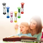 모래 계량기 30 초 모래 시계 1 분 시계 2 분 장식 주택 제공 집 통관 플라스틱