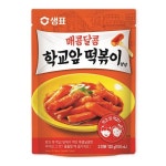 샘표 샘표 샘표 집밥 샘표 매콤달콤 학교앞 떡볶이 양념 125g 캠핑 낚시 자취 부모님식사 기사식당 맛집 홈파티 손님초대 125g