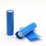 100Pcs 플랫 PVC 열 수축 튜브 배터리 랩 18650 리튬 모듬 키트 자체 접착 절연체