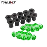 가와사키 ZX6R ZX-6R ZX 6R ZX7R ZX9R ZX10R ZX-10R ZX12R ZX14R ER5 용 윈드 스크린 윈드 디플렉터 볼트 키트 M5 10