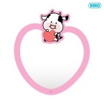 니노 미러보드 말랑카우 안전거울 밀크 하트 거울