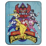 파워레인저 Power Rangers Mighty Morphin 담요 멀티컬러