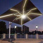 횡단보도그늘막 정사각형 대형 신호등파라솔 2 2M 2 5M 1 베이직 2 2m 스퀘어 샌드백 베이스