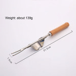 강철 원예 뿌리 추출기 긴 손잡이 잡초 제거 도구 마당 잔디 농장 공급